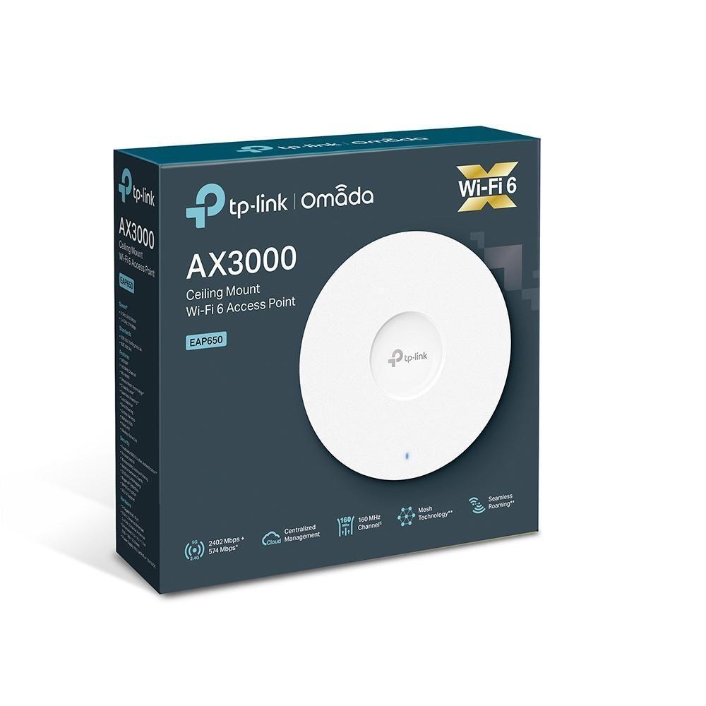 Access Point Wi-fi 6 Montavel Em Teto Dual Band 2.4-5ghz... - 3