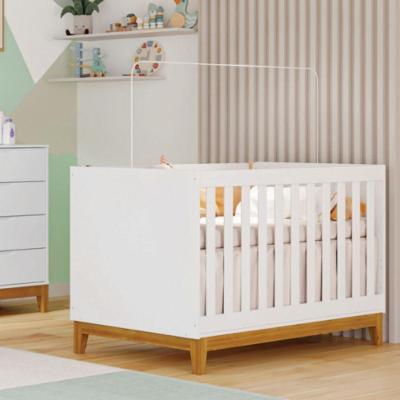 Berço Mini Cama Helen Mini Cama Branco Carolina Baby