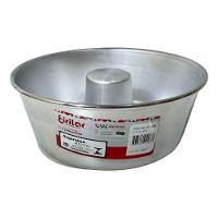 Forma De Alumínio Para Bolo Pudim 22 Cm Furo Redonda Eirilar - 1