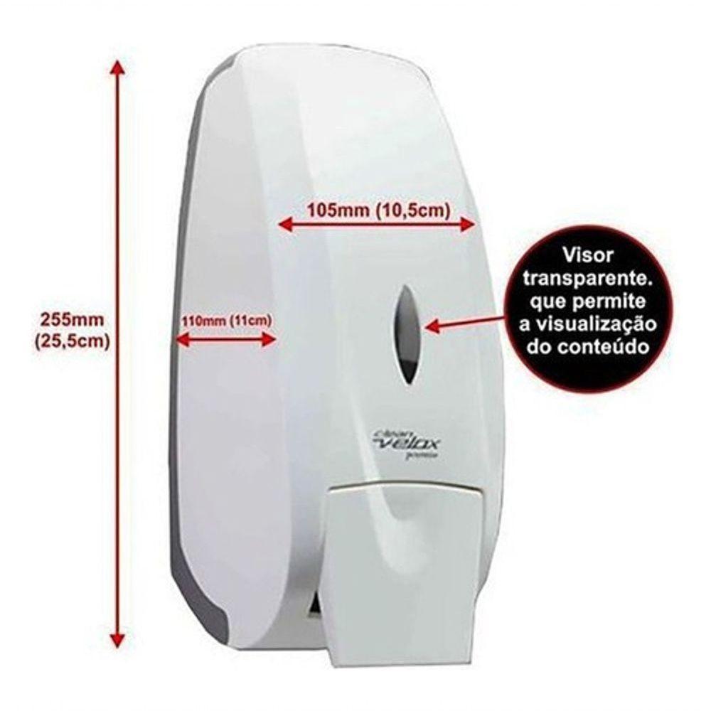 Dispenser Sabonete Liquido Com Reservatório Velox - Premisse - 4