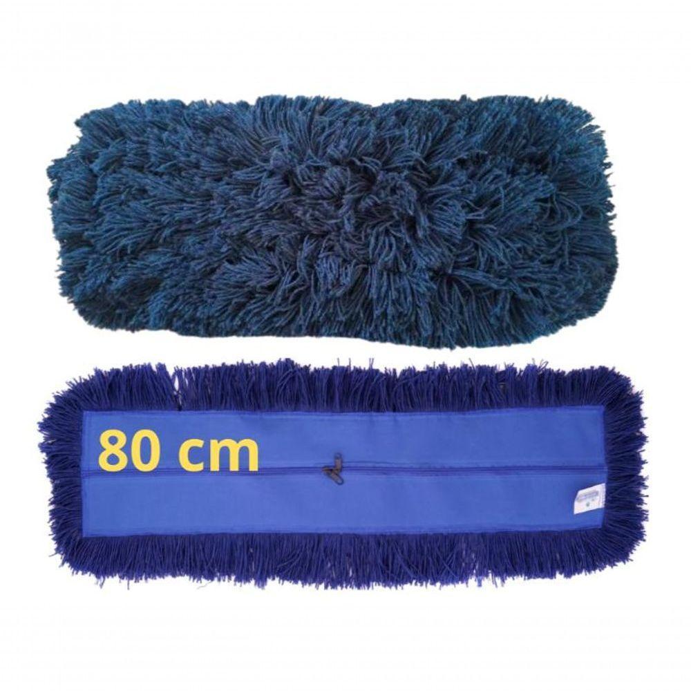 2 Und Refil Mop Pó Cabeleira Piso Seco Profi 80cm Starclean - 2