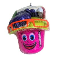 Baldinho Balde Areia Praia C 7 Pçs Luluzinho Rei Do Balde - 1