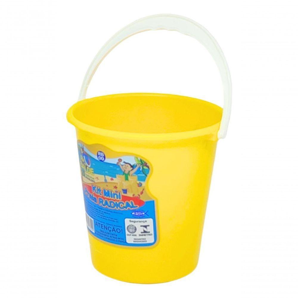 Kit Baldinho Radical Brinquedos Verão Praia 00 Rei Do Balde - 8