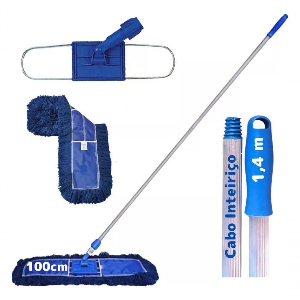 Conjunto Mop Pó Profi 100cm Eletrostático Com Cabo Starclean - 3