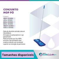 Conjunto Mop Pó Profi 100cm Eletrostático Com Cabo Starclean - 2