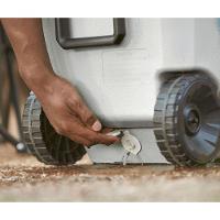 Caixa Cooler Termico Marine Branca 100qt 94l Com Rodas Coleman - 8