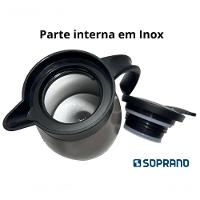 Bule Inox Elegance Garrafa Térmica Para Chá Café água 500ml Fendi - 5