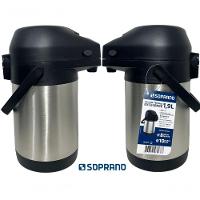 Garrafa Termica Pressão Inox Soprano Excelence 1,9 Lt - 3