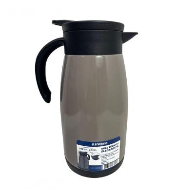 Bule Térmico Soprano 1 Litro Aço Inox Com Gatilho Fendi