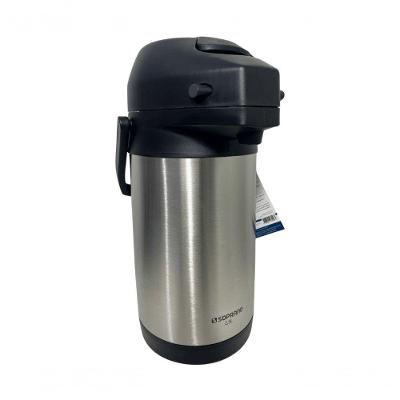 Garrafa Termica Pressão Inox Soprano Excelence 2,5 Lt