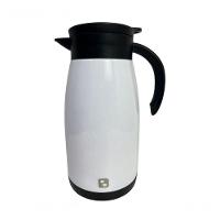 Bule Térmico Soprano 1 Litro Aço Inox Com Gatilho Branco - 3