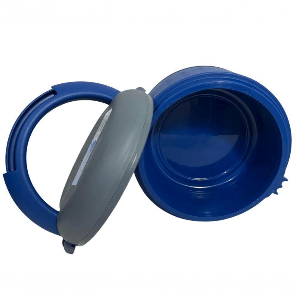 Marmita Termica Plus 1,5l Sem Divisória C- Alça Azul Soprano - 2