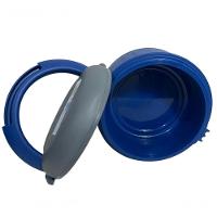 Marmita Termica Plus 1,5l Sem Divisória C- Alça Azul Soprano - 2