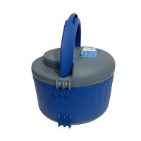 Marmita Termica Plus 1,5l Sem Divisória C- Alça Azul Soprano