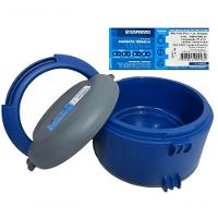 Marmita Termica Plus 1,5l Sem Divisória C- Alça Azul Soprano - 5