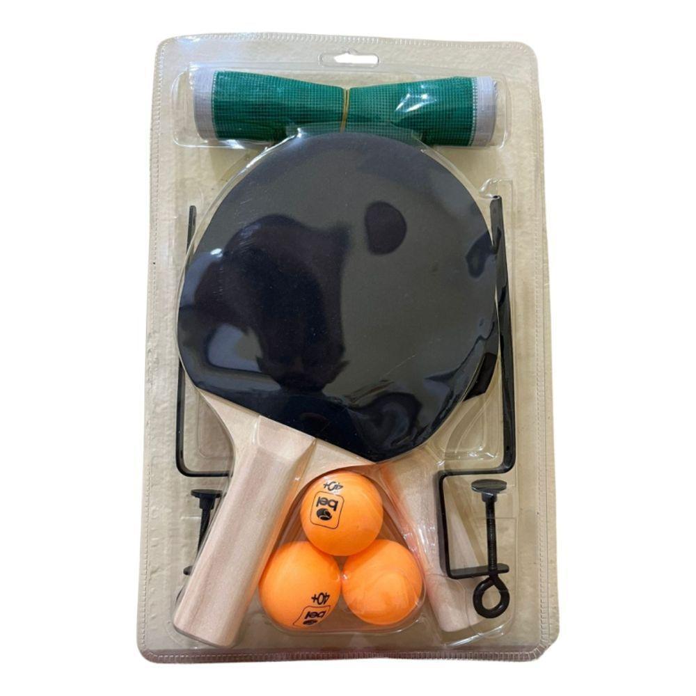 Kit De Tênis De Mesa Com Raquetes Rede Bolinhas Bel Sports - 2