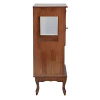 Adega Rústica 1 Porta Com Espaço Para Até 8 Garrafas Com Pés Luiz Xv - Imbuia Glazer - 2