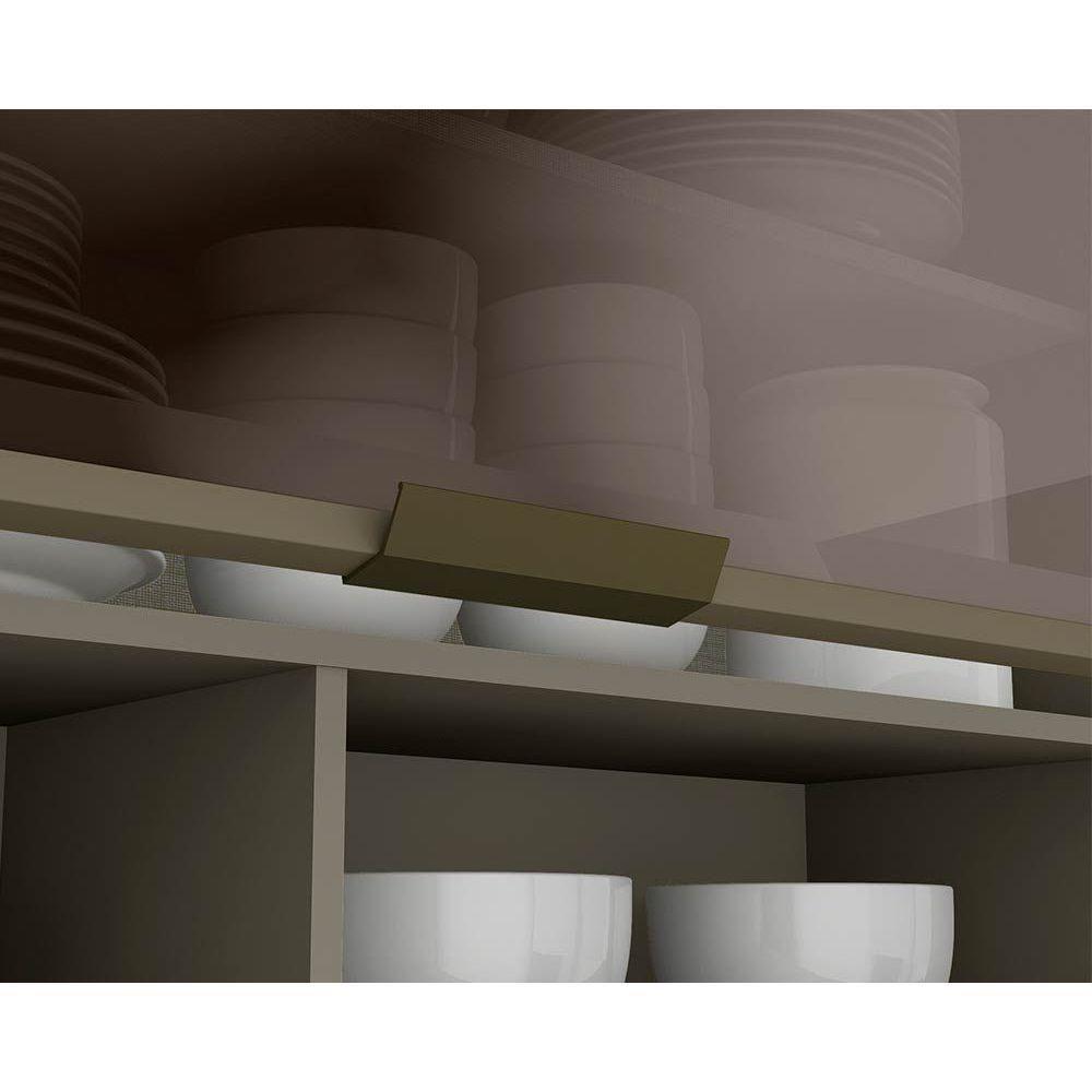 Cozinha Modulada Connect 9 Peças 33 Aéreos + 3 Balcões + 1 Paneleiro C6p03 Duna Cristal2 Aéreos + 1 Balcão + 1 Complemento - 6