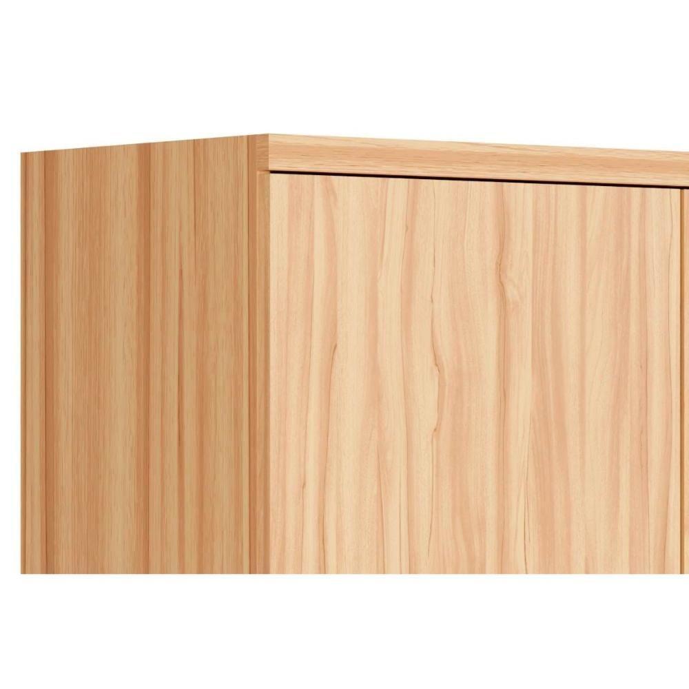 Armário De Cozinha Modulado Sauvignon Geladeira C/ 1 Porta Basculante 80cm Amendoa - Ronipa - 3