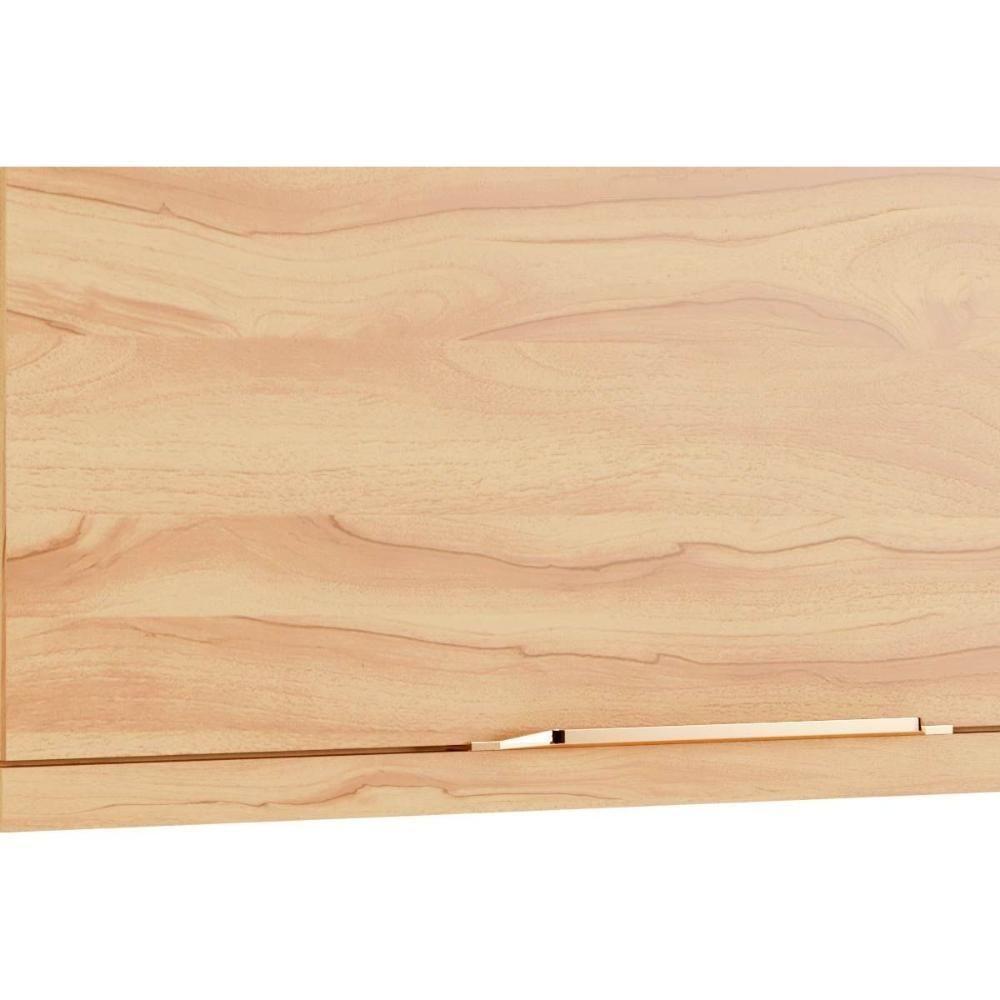 Armário De Cozinha Modulado Sauvignon Geladeira C/ 1 Porta Basculante 80cm Amendoa - Ronipa - 4