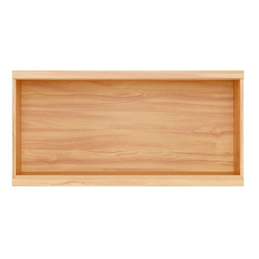 Armário Aéreo P/ Cozinha Sauvignon Geladeira C/1 Porta Basculante 80cm Amendoa - Ronipa - 4