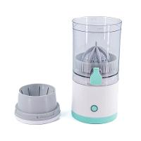 Espremedor Extrator Suco Laranja Limão Frutas Portatil Usb verde - 1