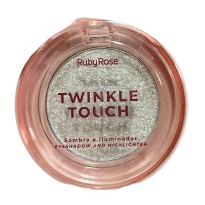 Ruby Rose Twinkle Touch Sombra E Iluminador Hbm1004 6g Cor: Ice Glow