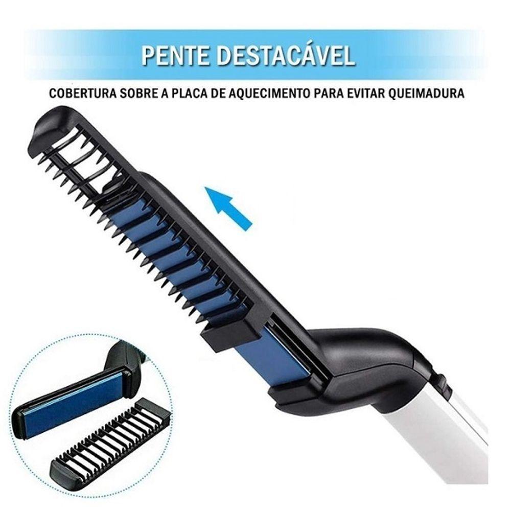 Alisador De Barba-cabelo Rápido Multifuncional Bivolt - 4