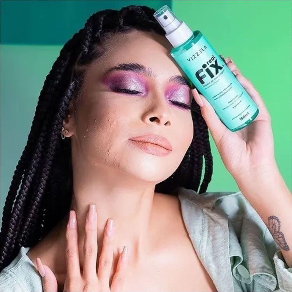 Vizzela Real Fix Fixador De Maquiagem 150ml - 8