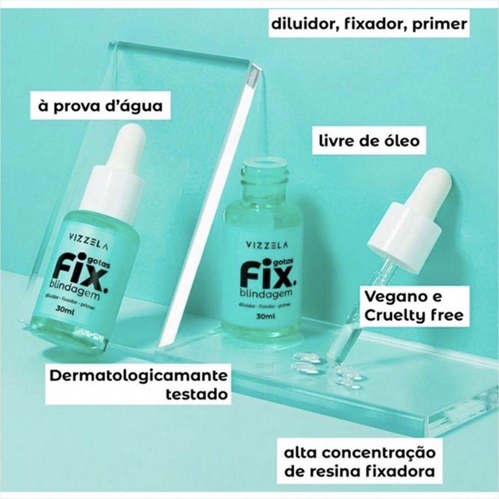 Vizzela Blindagem Gotas Fix 30ml - 7