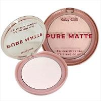 Ruby Rose Pó Compacto Matificante Radiant Kiss Hbm402 6,5g - 6