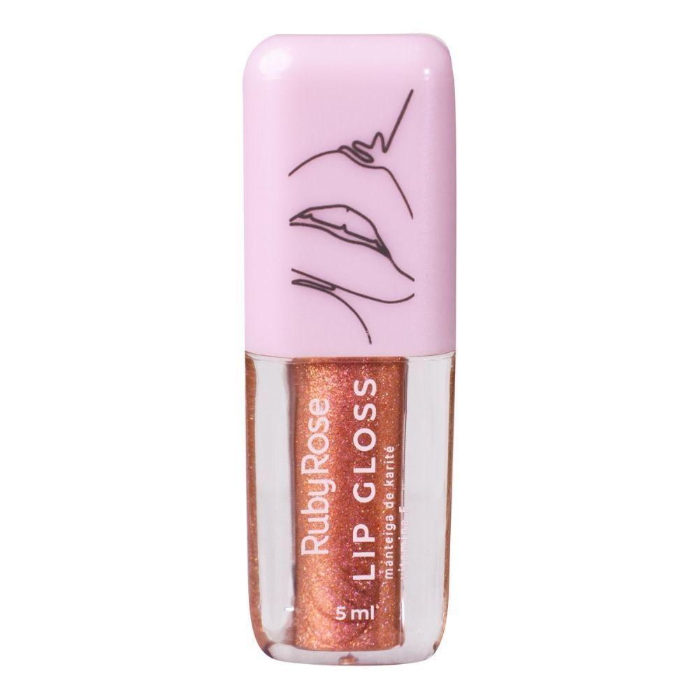 Ruby Rose Lip Gloss Hb8234 5ml Cor: Flame - 1