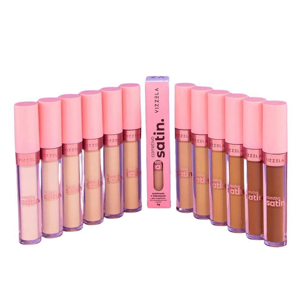 Vizzela Corretivo Liquído Satin 5g Cor: 1 - 3