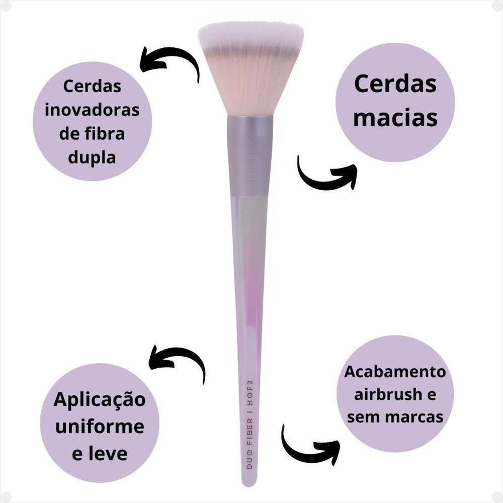 Ruby Rose Pincel Duo Fiber Holographic Hbhof2 - 4