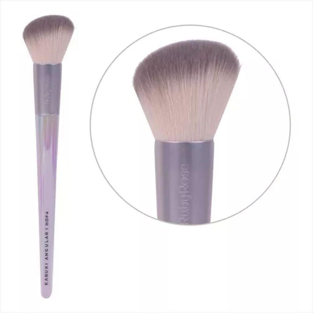 Ruby Rose Pincel Kabuki Angular Holographic Hbhof4 - 7