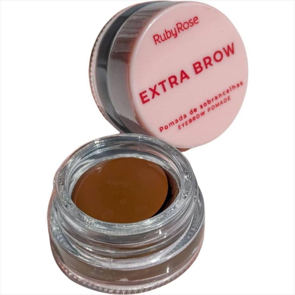 Ruby Rose Pomada De Sobrancelhas Extra Brown Umber 5,3g - 1