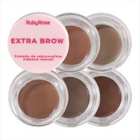 Ruby Rose Pomada De Sobrancelhas Extra Brown Sienna 5,3g - 1