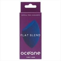 Oceane Flat Blend Esponja Maquiagem Azul - 2
