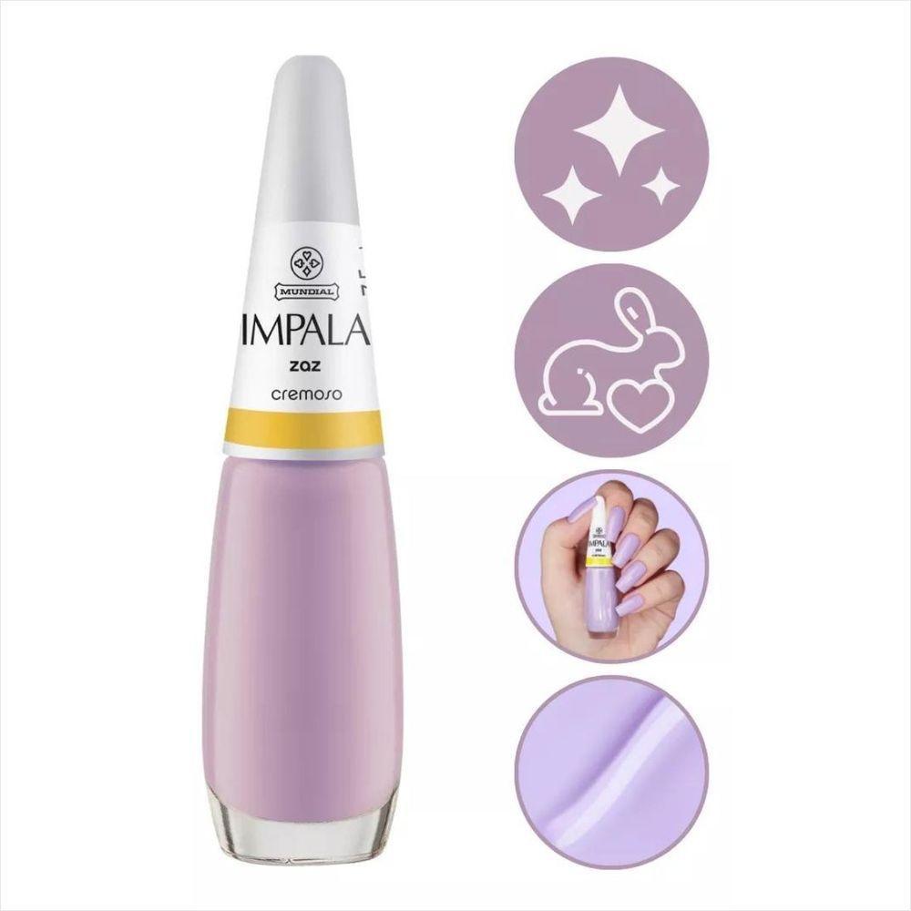 Impala Esmalte A Cor Da Moda Cremoso Zaz 7,5ml - 2