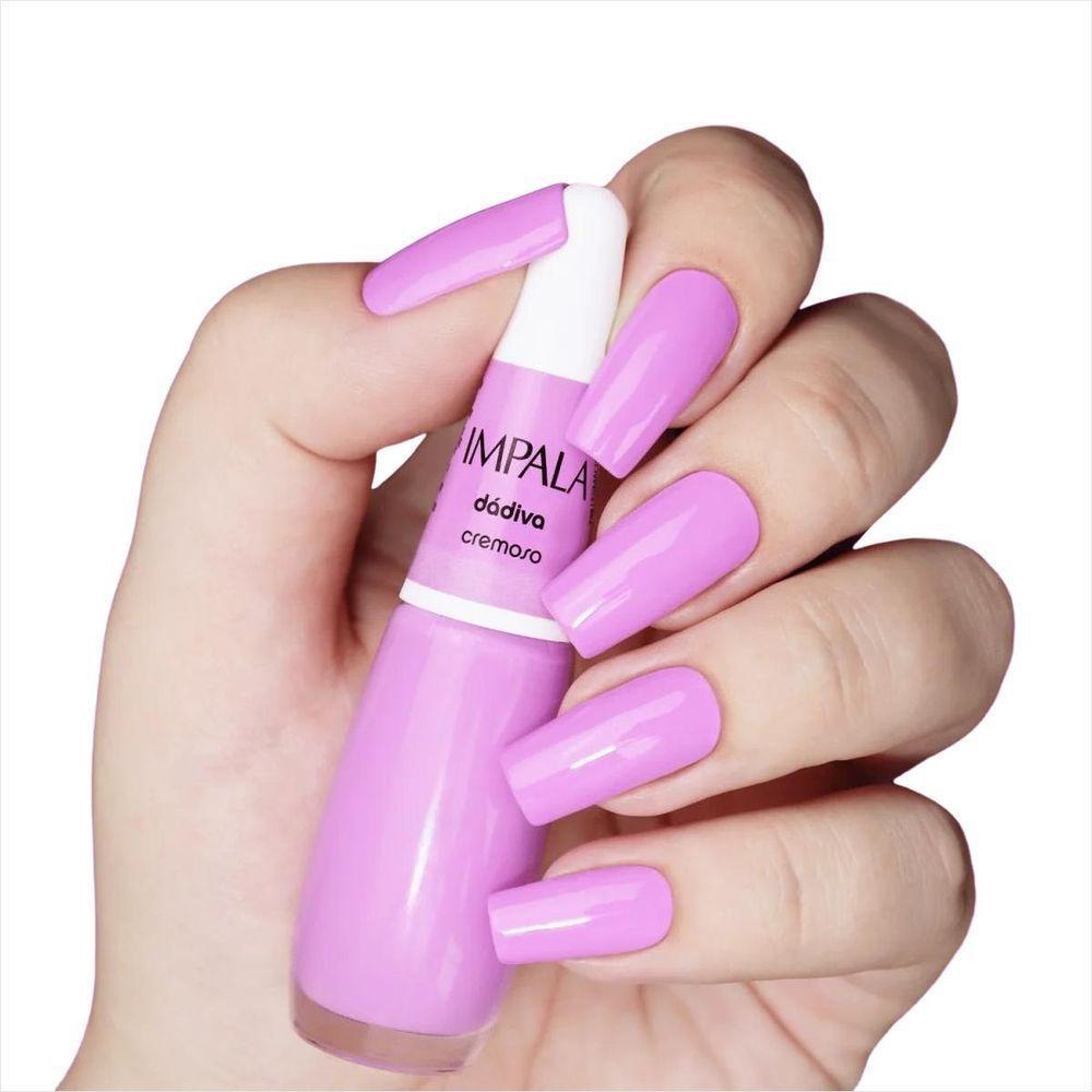 Impala Esmalte A Cor Da Moda Cremoso Dadiva 7,5ml - 7