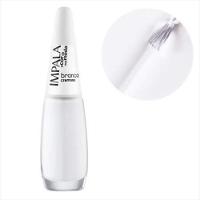 Impala Esmalte A Cor Da Moda Cremoso Branco 7,5ml - 5
