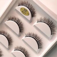 Cílios 3d Com 5 Pares Tipo:x27| - 6