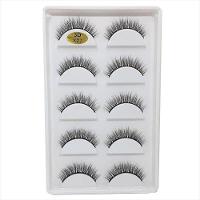 Cílios 3d Com 5 Pares Tipo:x27| - 8