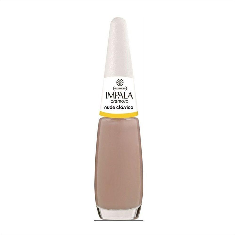 Impala Esmalte A Cor Da Moda Cremoso Nude Clássico 7,5ml - 4