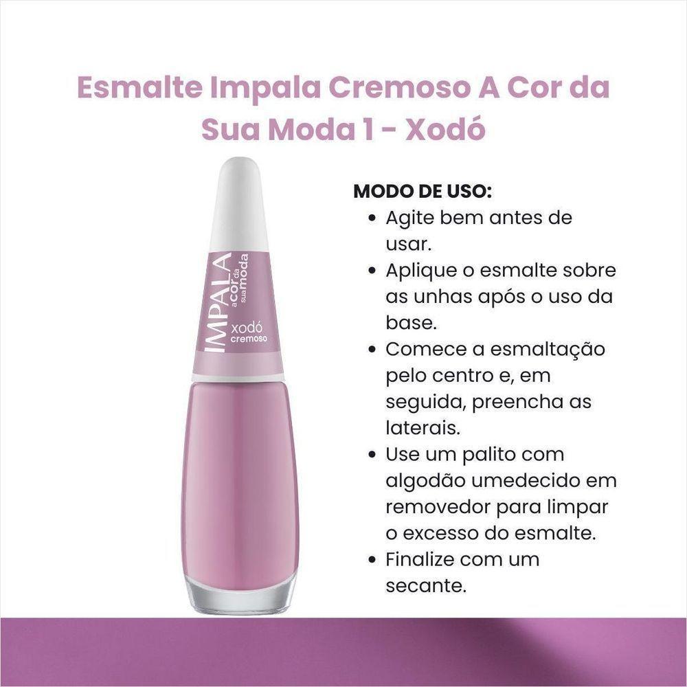 Impala Esmalte A Cor Da Moda Cremoso Xodo 7,5ml - 5