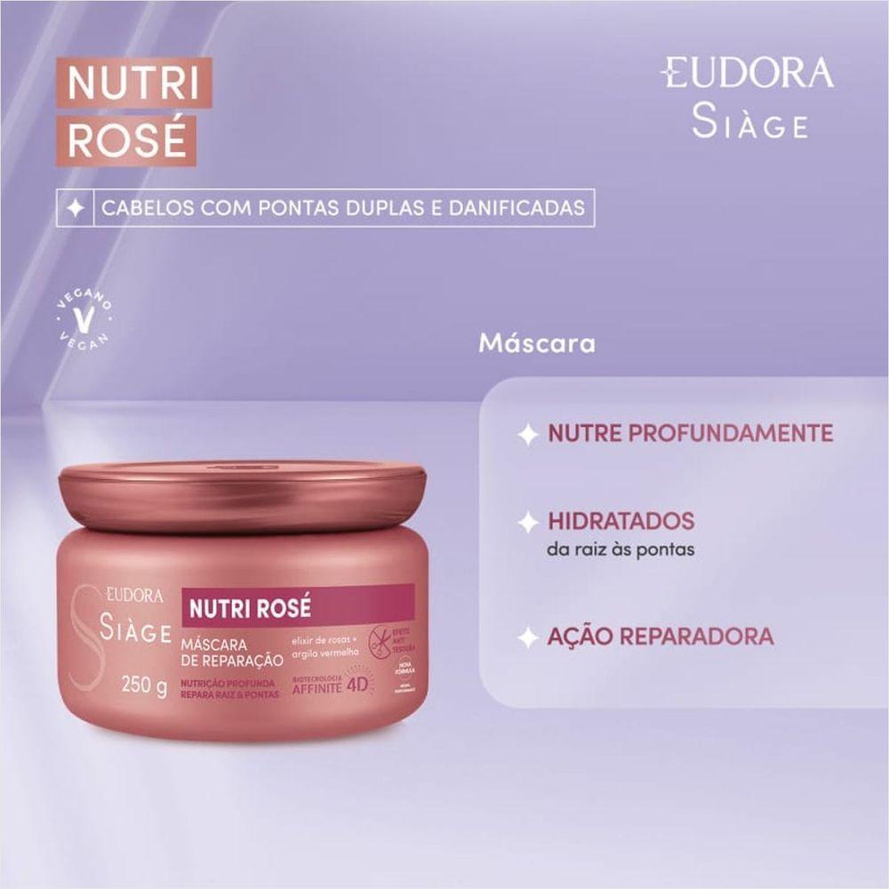 Eudora Siage Nutri Rosé Máscara 250g - 7