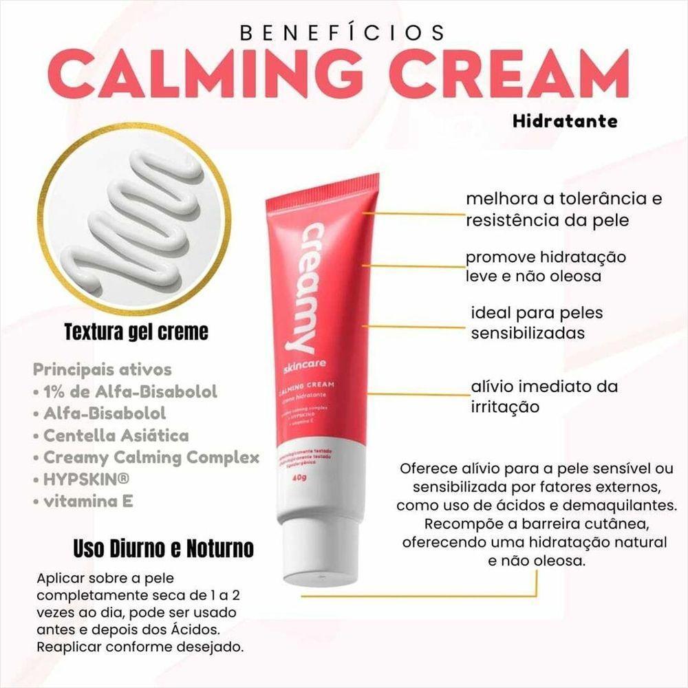 Creamy Creme Hidratante Calming Cream 40g - 6