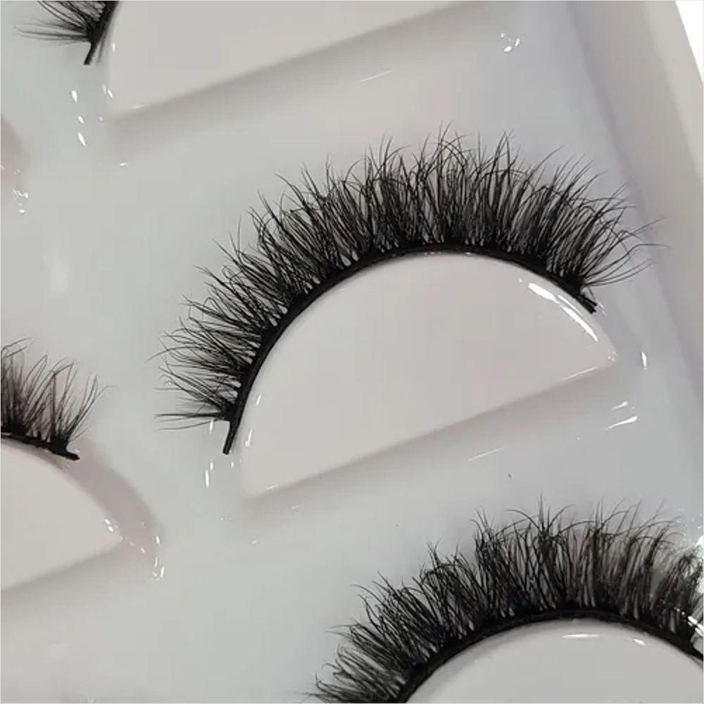 Cílios 3d Com 5 Pares Tipo:s02| - 5