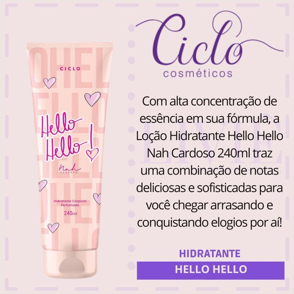 Ciclo Loção Hidratante Nah Hello Hello 240ml - 5