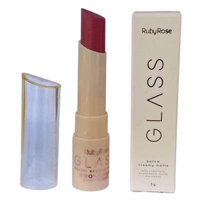 Ruby Rose Batom Creamy Matte Glass Hbf5671 3g Cor: Gl01